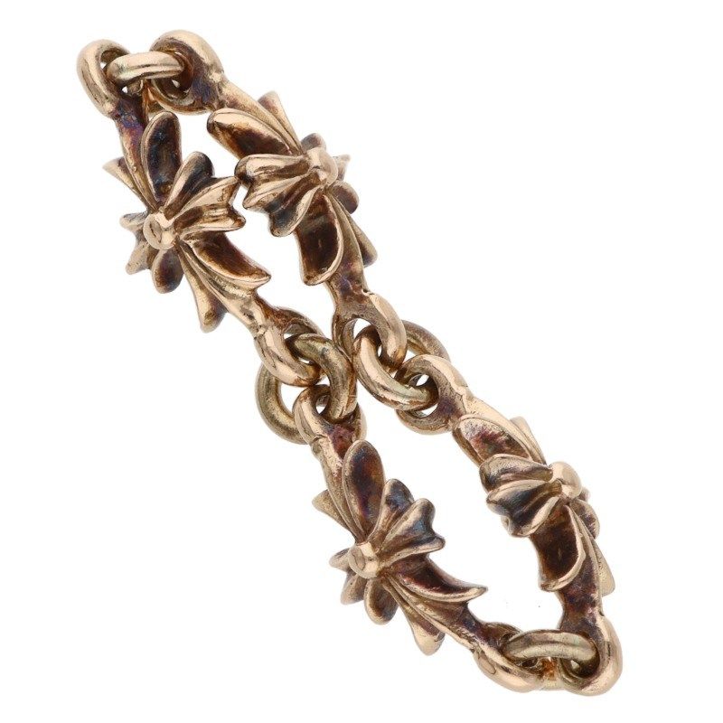 クロムハーツ  22K RING TNY E CH PLS/タイニーECHプラス ゴールドリング メンズ 14.5号 クロムハーツ 22K RING TNY E CH PLS/タイニーECHプラス ゴールド