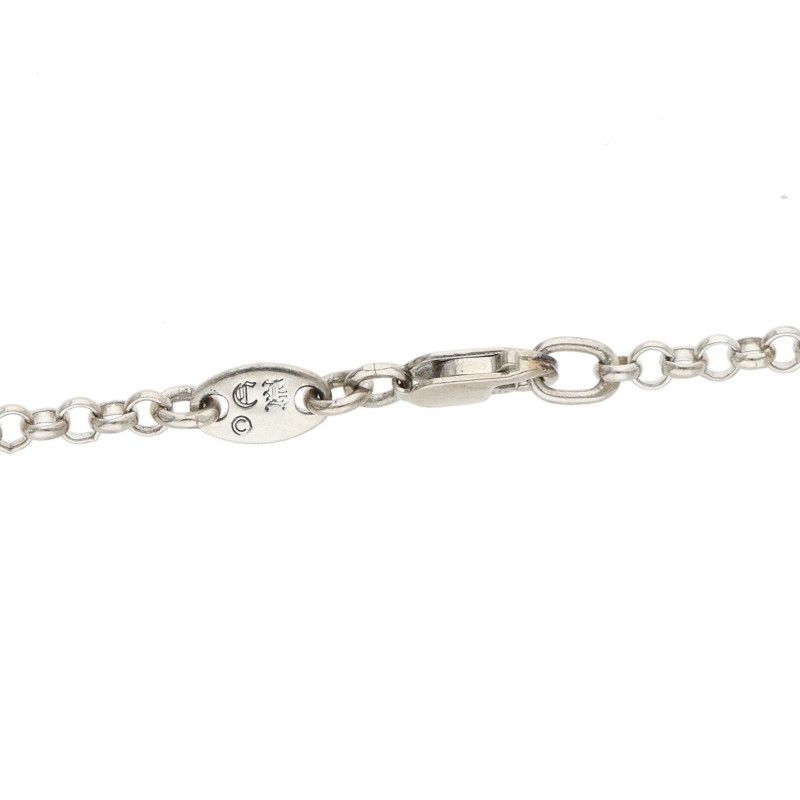 クロムハーツ SAFETY PIN R16 セーフティピンロールチェーン シルバー