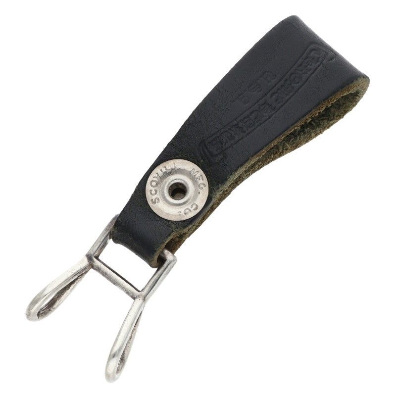 クロムハーツ BELT LOOP クロスボールボタンレザーベルトループ メンズ
