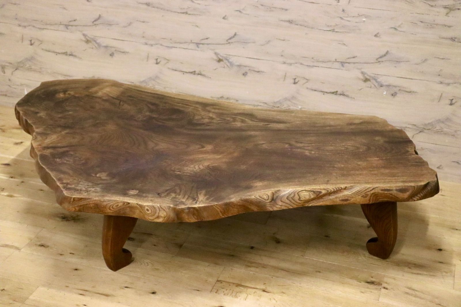 木製 折りたたみ座卓 ローテーブル 90×45cm 天然木突板 昭和レトロ 座卓 ローテーブル 木製 折りたたみ座卓 ローテーブル 90×45cm 天然木突板