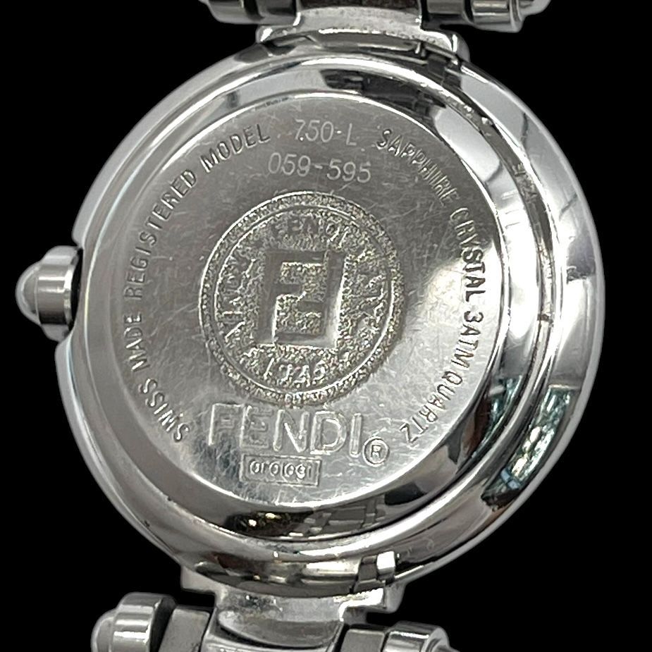 新品電池 稼働品 FENDI フェンディ 750L オロロジ ズッカ柄 レディース