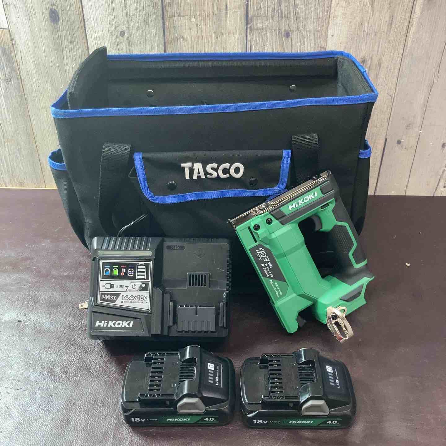 【中古美品】ハイコーキ(HIKOKI ※旧:日立工機) コードレスタッカ N1812DA 18V4.0Ah2個付き【東大和店】 31,200円