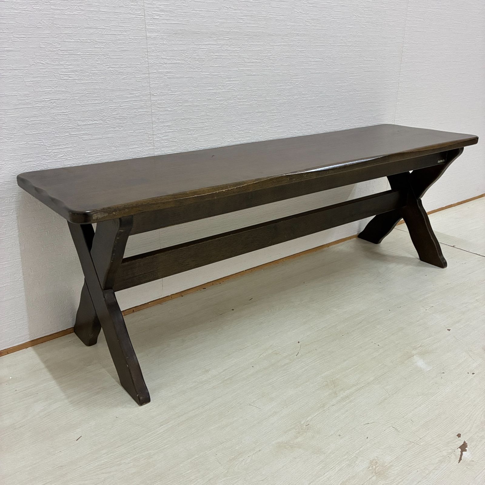 カリモク】ルスティック RUSTIC ベンチ 椅子 ダイニングチェア 木製