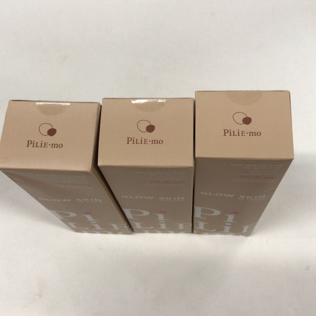 Z0452 PiLiE・mo GLOW SKIN to enrich Keep Mask Gel Wash 130g 3点