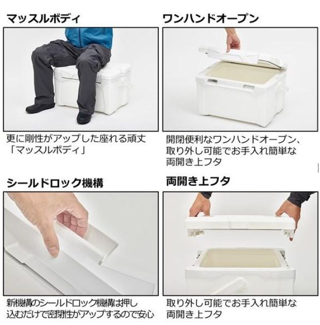 ダイワ クーラーボックス プロバイザーREX GU2200 ブラック