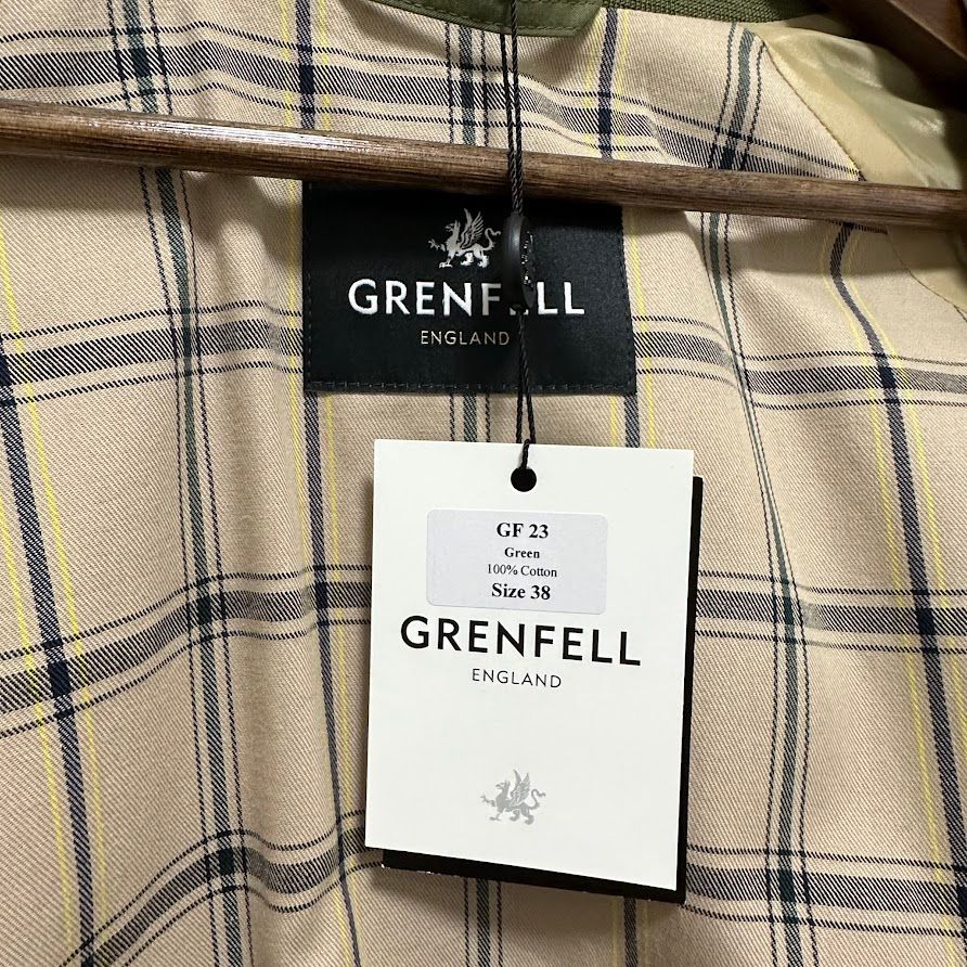 GRENFELL グレンフィル ハリントン ジャケット カーキ - メルカリ
