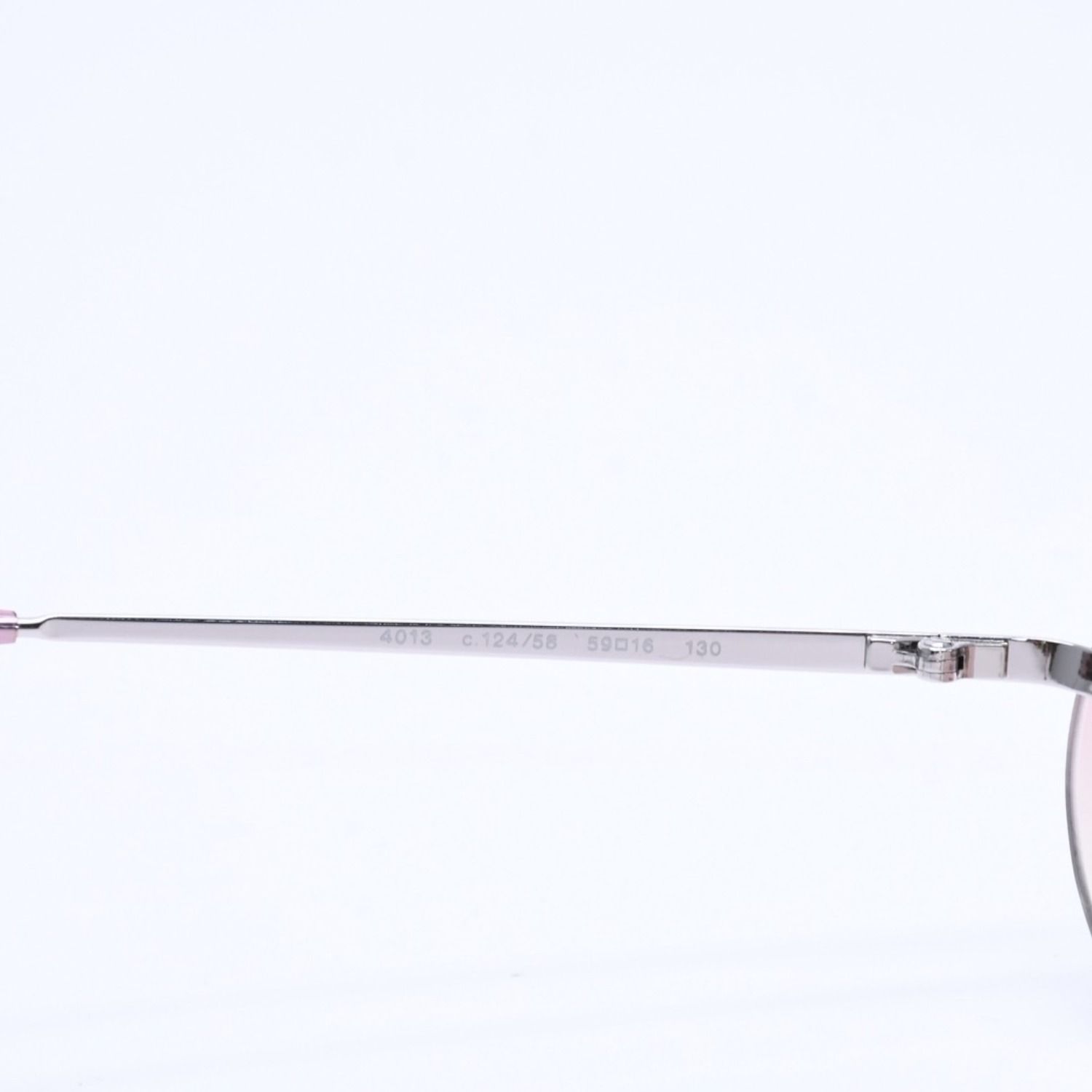 極美品 CHANEL シャネル リムレス サングラス アイウェア 4013 c.124
