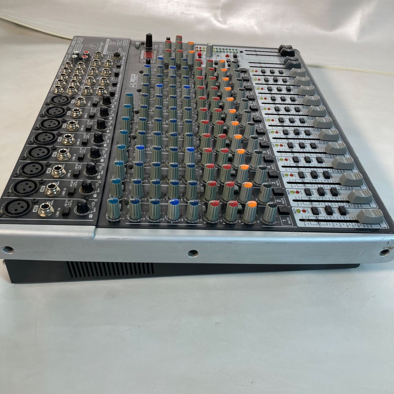 現状品】BEHRINGER XENYX X2222USB アナログミキサー - メルカリ