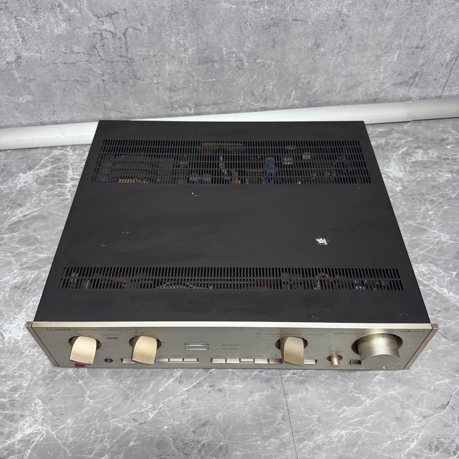 LUXMAN L-410 ラックスマン プリメインアンプ - メルカリ
