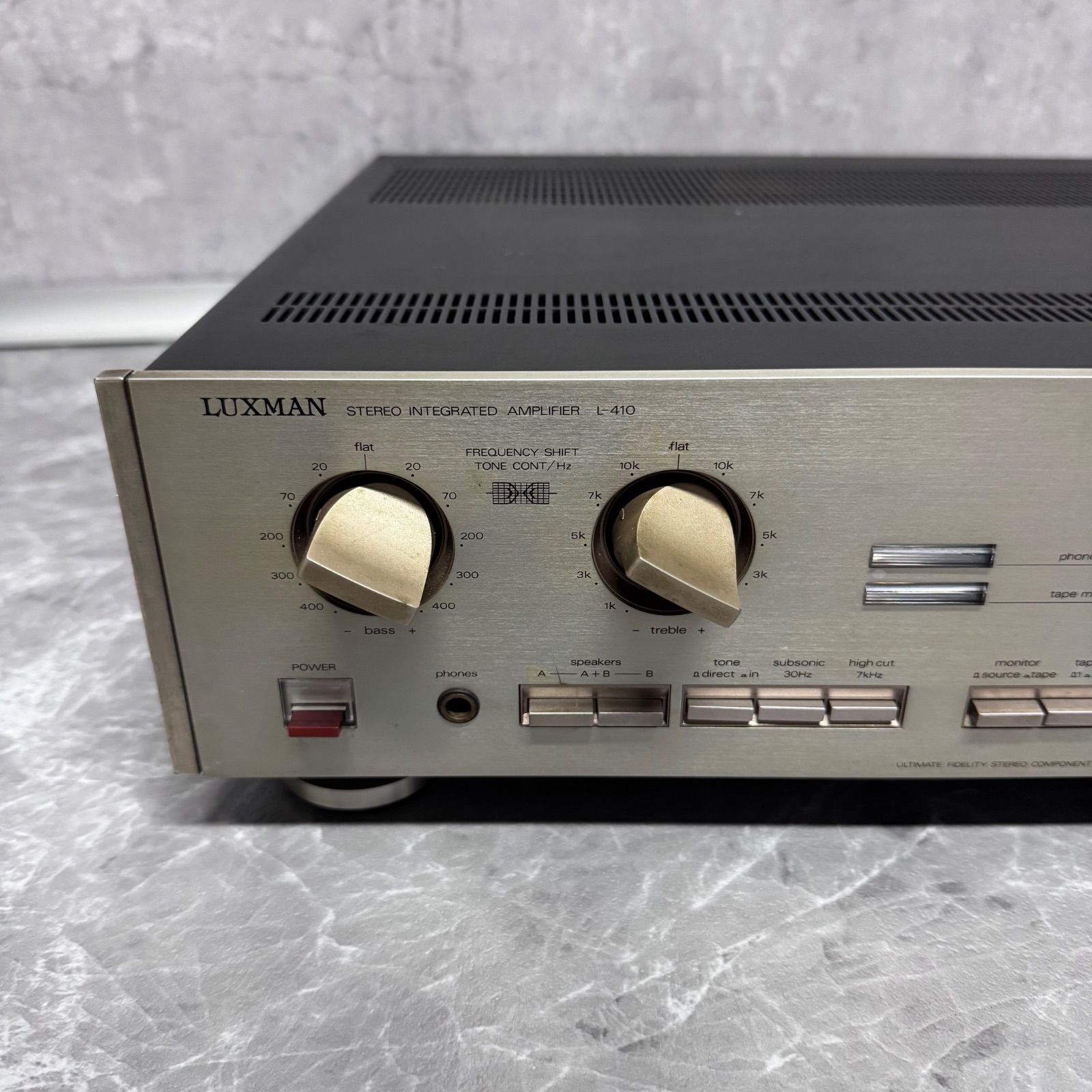 zx19 LUXMAN L-400 プリメイン アンプ ラックスマン ジャンク ◇名
