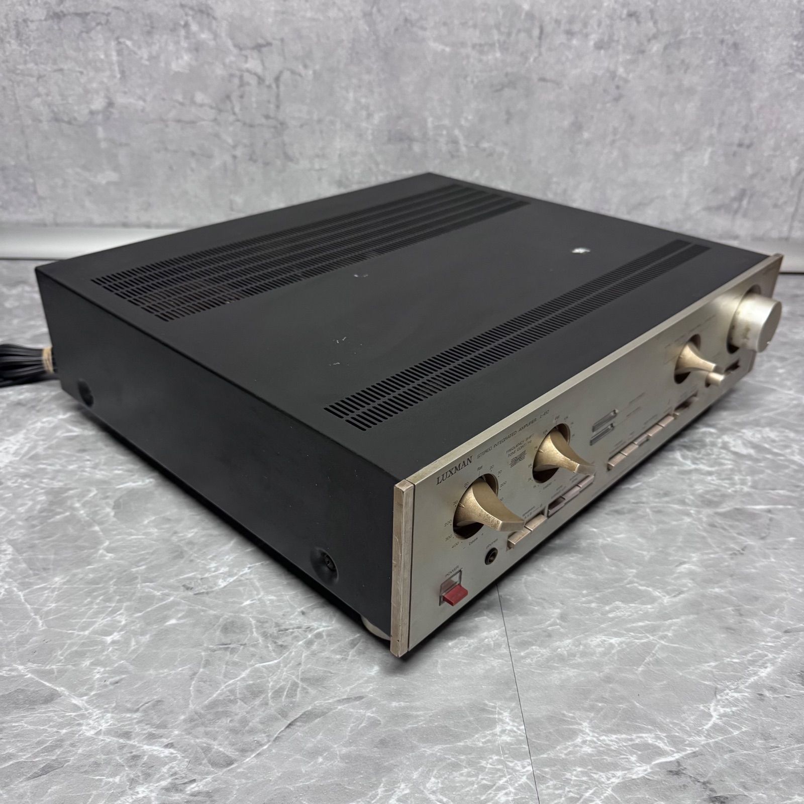 LUXMAN L-410 ラックスマン プリメインアンプ - メルカリ