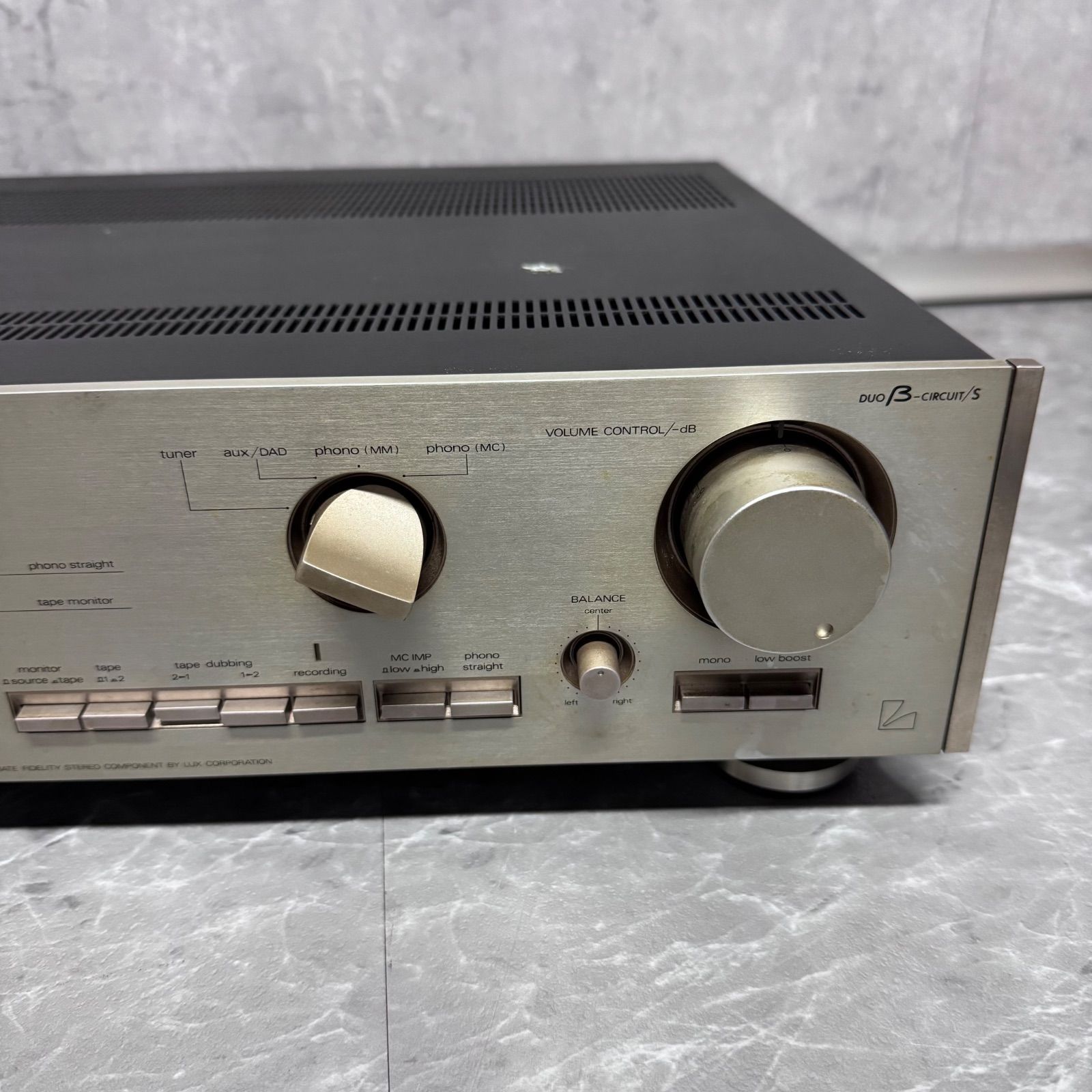 LUXMAN L-410 ラックスマン プリメインアンプ - メルカリ
