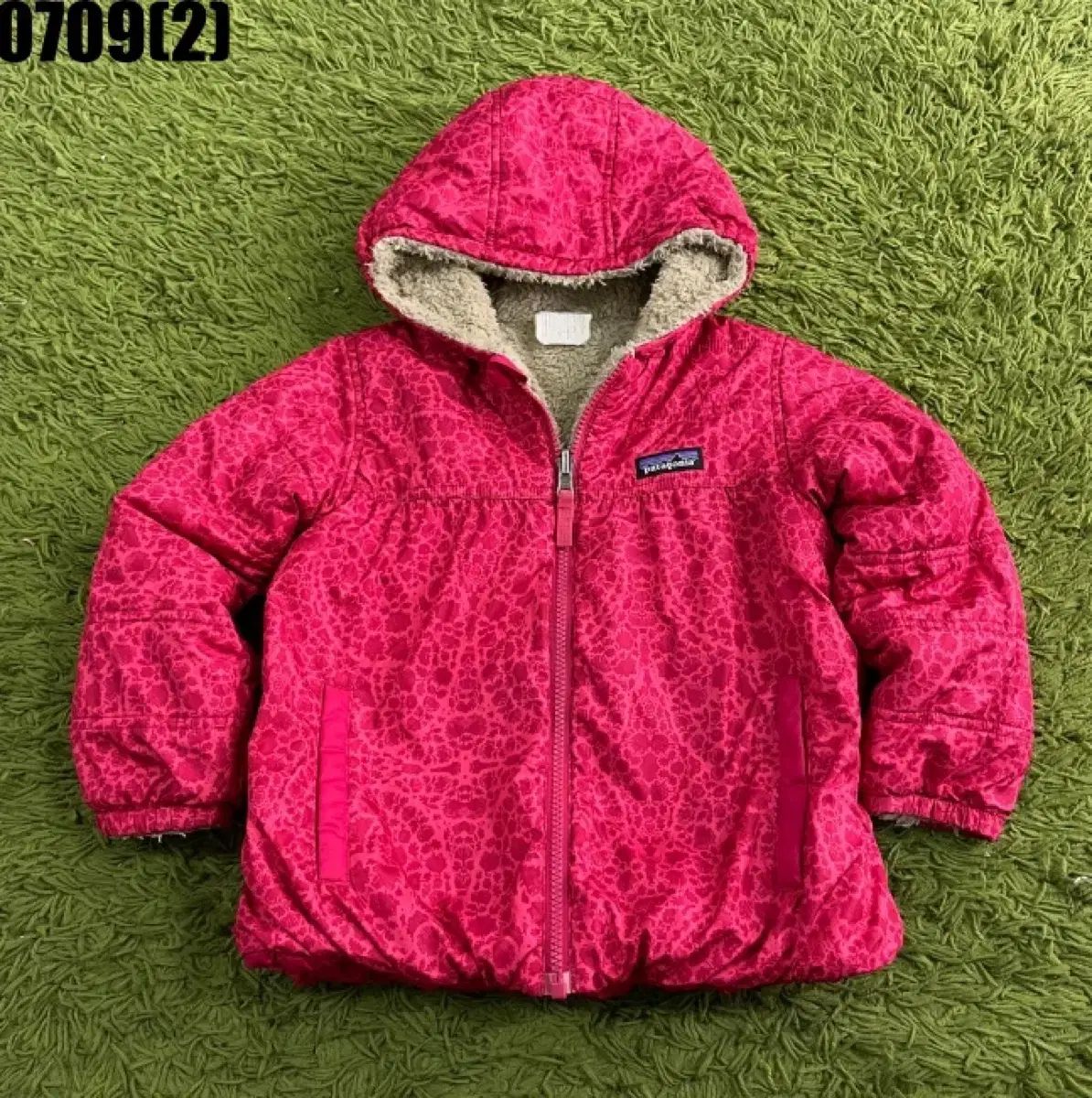 パタゴニア キッズ patagonia ピンクの通販 - ジャケット フリース 