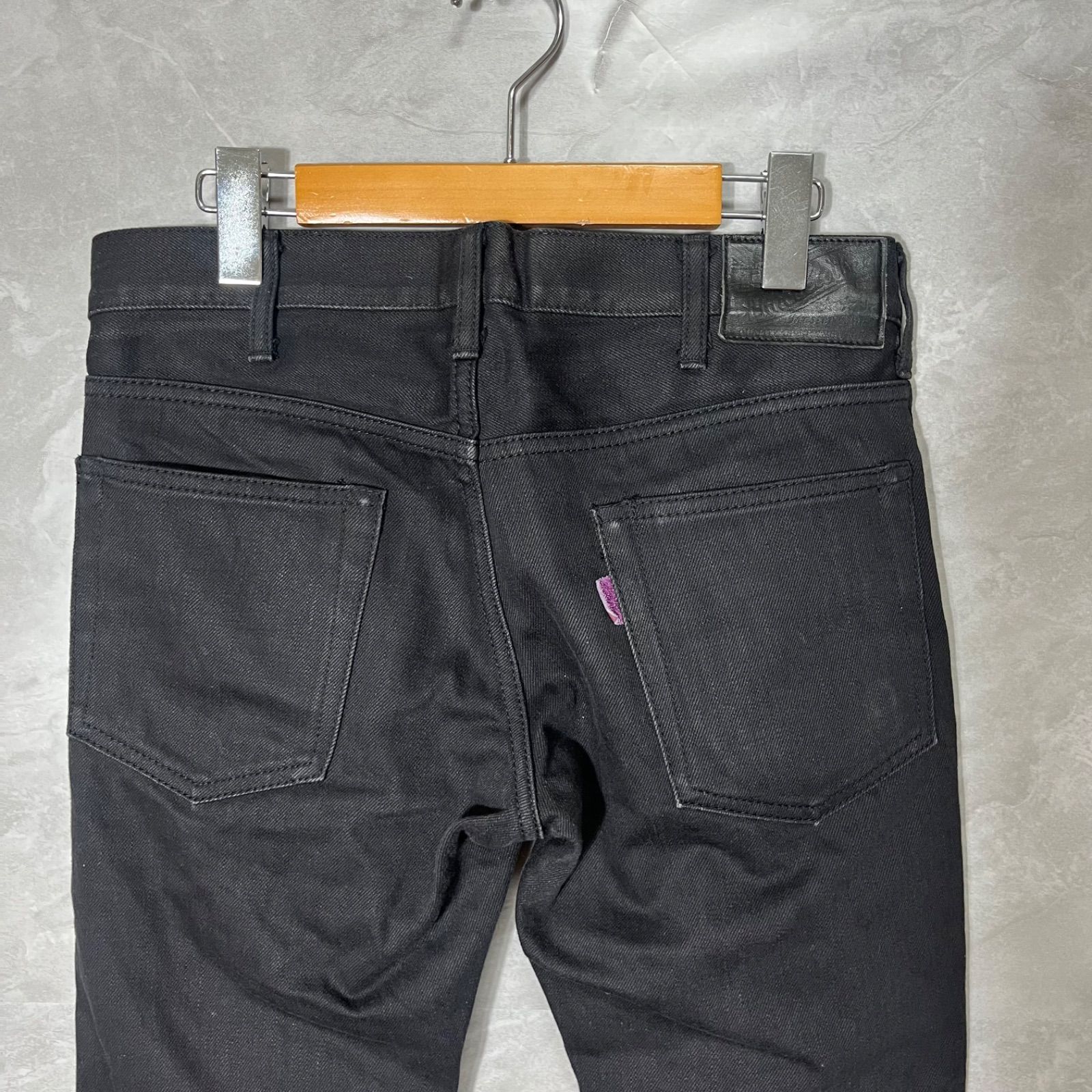メンズ AN ADDICT PRODUCT アディクトクローズ ブラック デニム パンツ 28