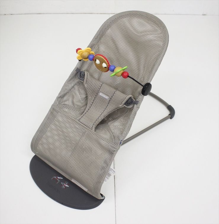 寝具/家具 【メッシュ グレージュ】ベビービョルン バウンサー Bliss Air