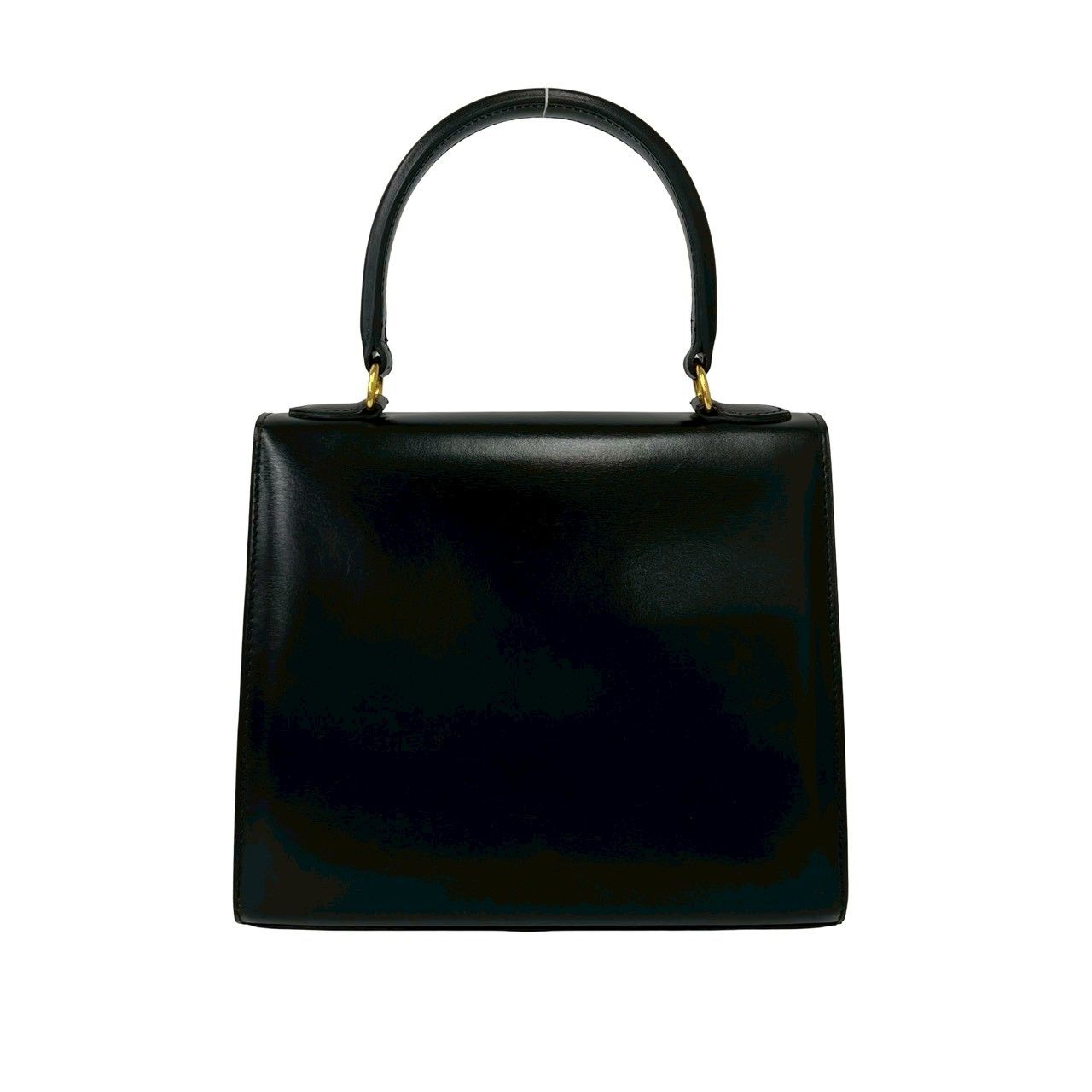 極 美品 袋付き CELINE セリーヌ ヴィンテージ ロゴ リング 金具