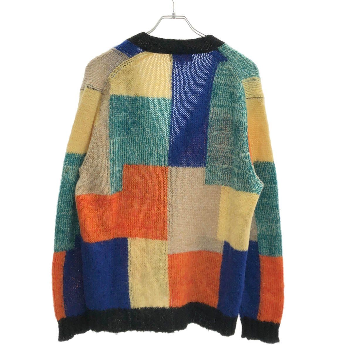 Supreme シュプリーム 19SS Patchwork Mohair Cardigan パッチワーク