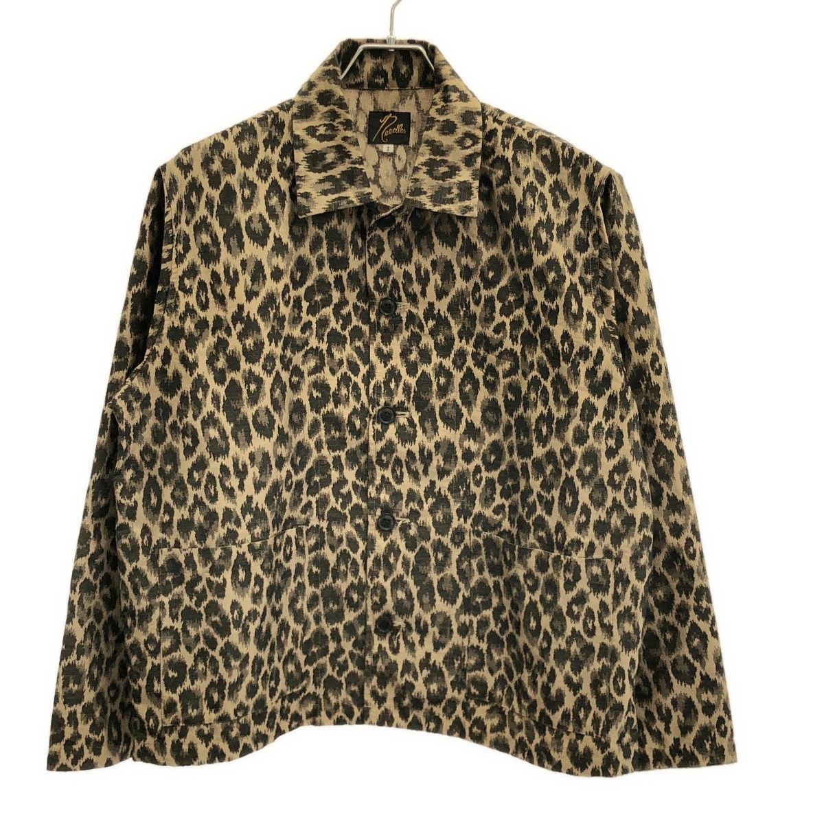 @GWセール@needles cabana shirtsレオパード Needles ニードルズ L/S Cabana Shirt - PE/C/N Leopard Jq