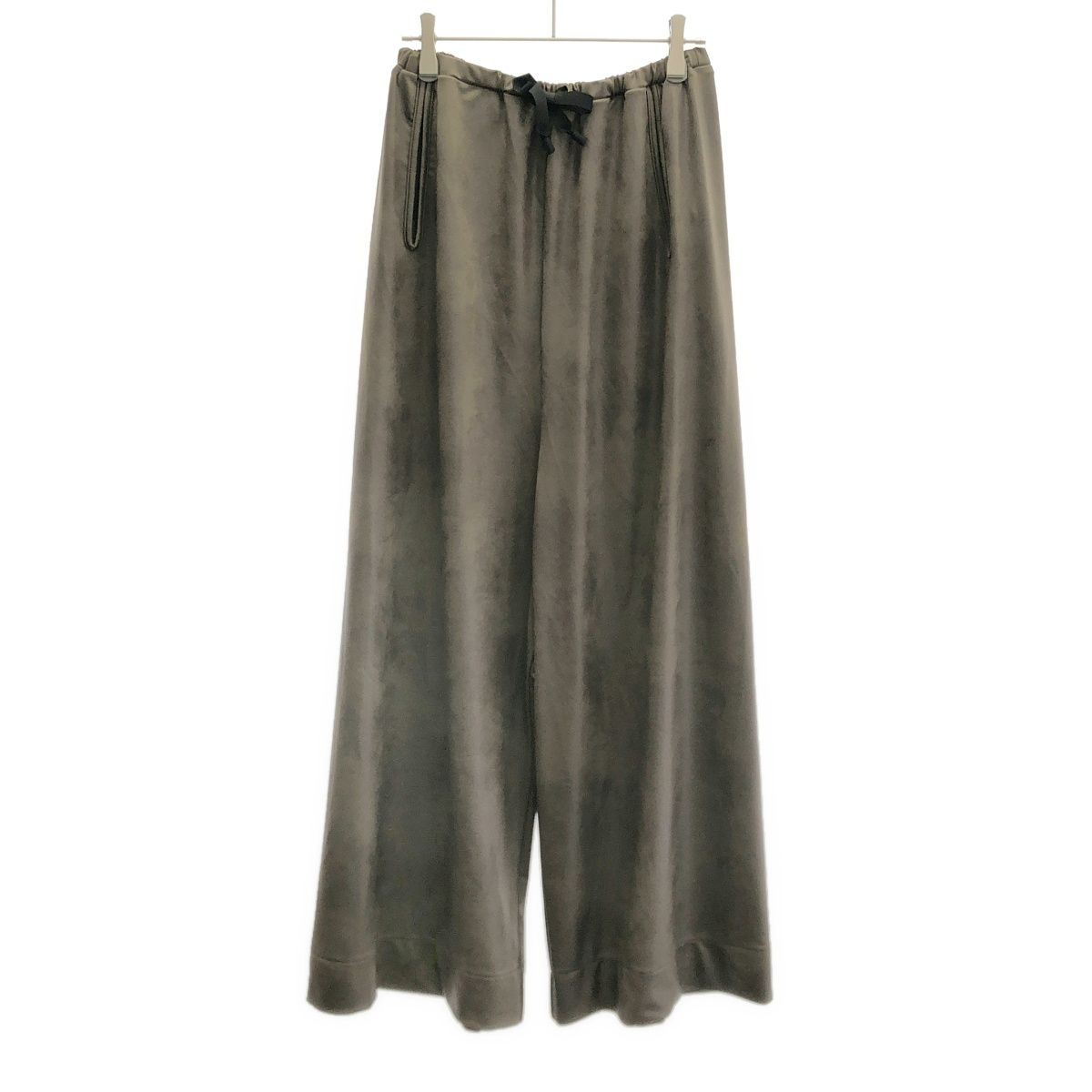 COGTHEBIGSMOKE コグザビッグスモーク 25SS ALISON TROUSERS HIGH STRETCH VEGAN LEATHER ハイストレッチエコレザーワイドパンツ 12602-202-120-1 ブラウン FREE