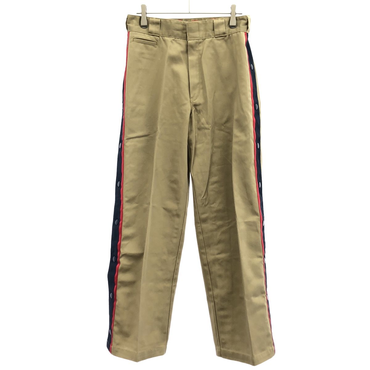 MYne MIHARA YASUHIRO×Dickies  マイン ミハラヤスヒロ×ディッキーズ 18SS サイドラインチノパンツ MYDKP212 ベージュ S MYne MIHARA YASUHIRO×Dickies マイン ミハラヤスヒロ×ディッキーズ