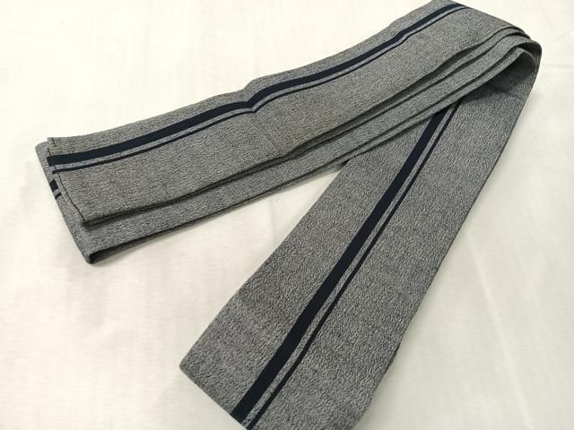 逸品 角帯 間道 綿 男性 証紙付き 平和屋着物○竺仙 CABJ7434vpの