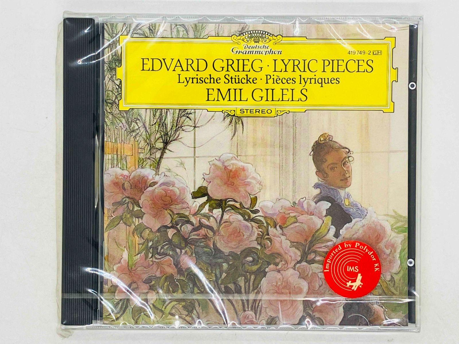 CD 未開封 西独盤 エミール・ギレリス グリーグ: 抒情小曲集 GRIEG