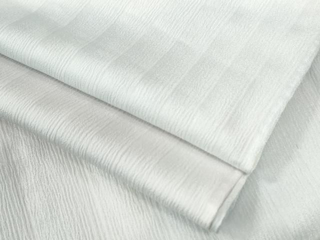 平和屋着物●洗える最高級着物　＜英＞はなぶさ謹製　長襦袢　無双仕立て　縞地紋　暈し染め　CABG1189yc