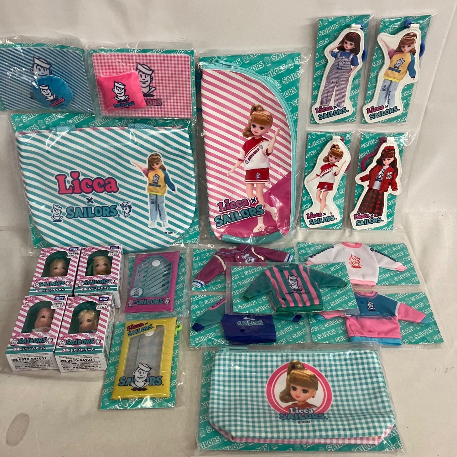 未開封 リカちゃんくじ リカちゃんくじ×セーラーズ トートバッグ他