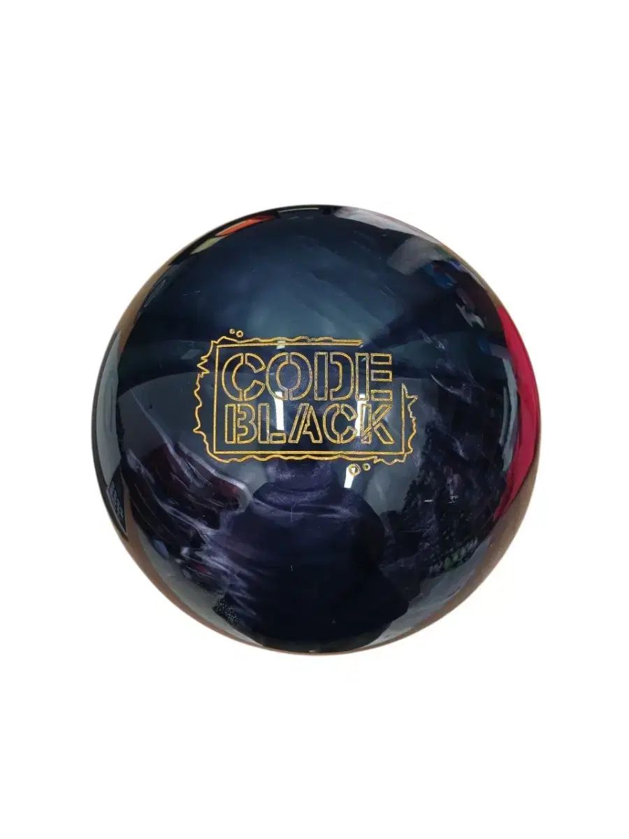 中古ボーリングボール 復元完了 14p コードブラック