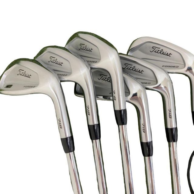 中古 タイトリスト Titleist CB 718 6S アイアンセット IR NS PRO