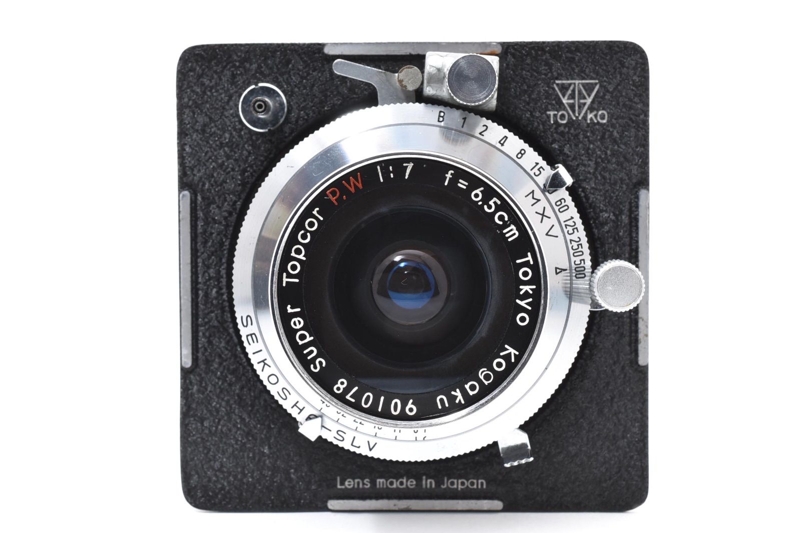 ☆希少品☆ TOKYO KOGAKU 東京光学 SUPER TOPCOR P.W 65mm F7 TOPCON