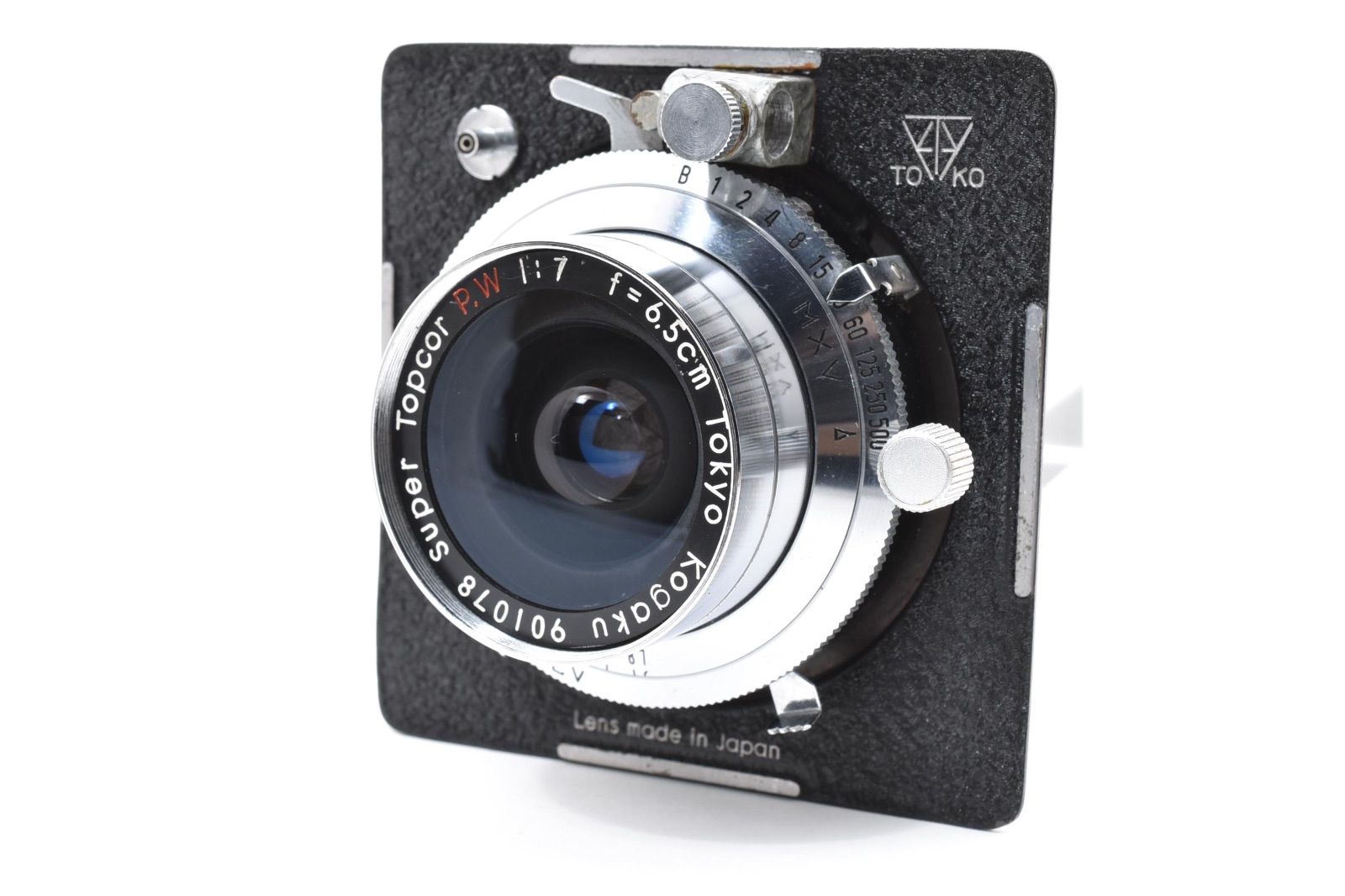 ☆希少品☆ TOKYO KOGAKU 東京光学 SUPER TOPCOR P.W 65mm F7 TOPCON