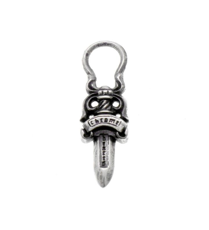クロムハーツ 5 ダガー ジップ チャーム シルバー ネックレス 925 正規品 クロムハーツ CHROME HEARTS 【 #5 DAGGER ZIP2 】 #5 ダガー ジップ