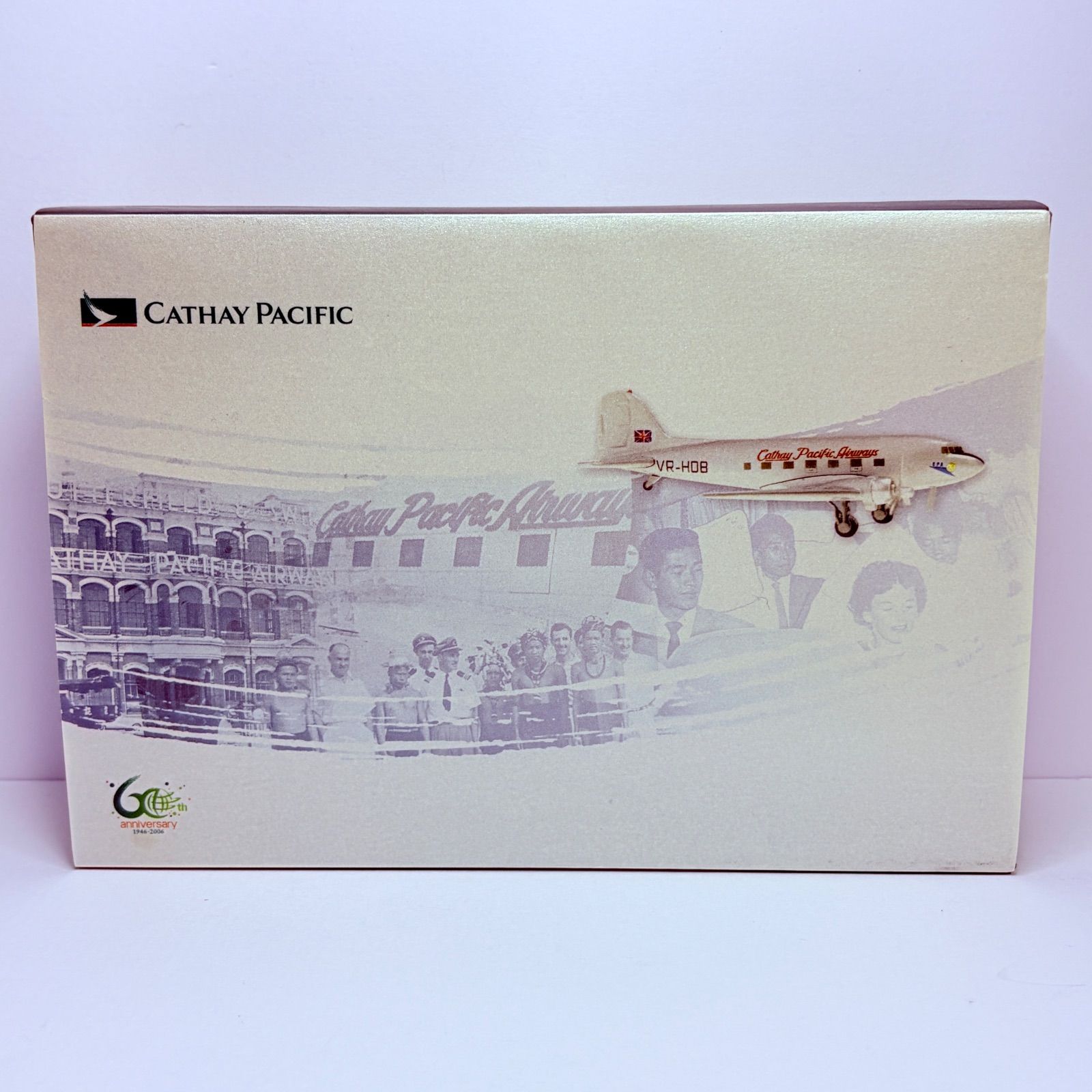 【中古品】SWIRE 1:400 CATHAY PACIFIC 60th anniversary Douglas DC3 Betsy VR-HDB