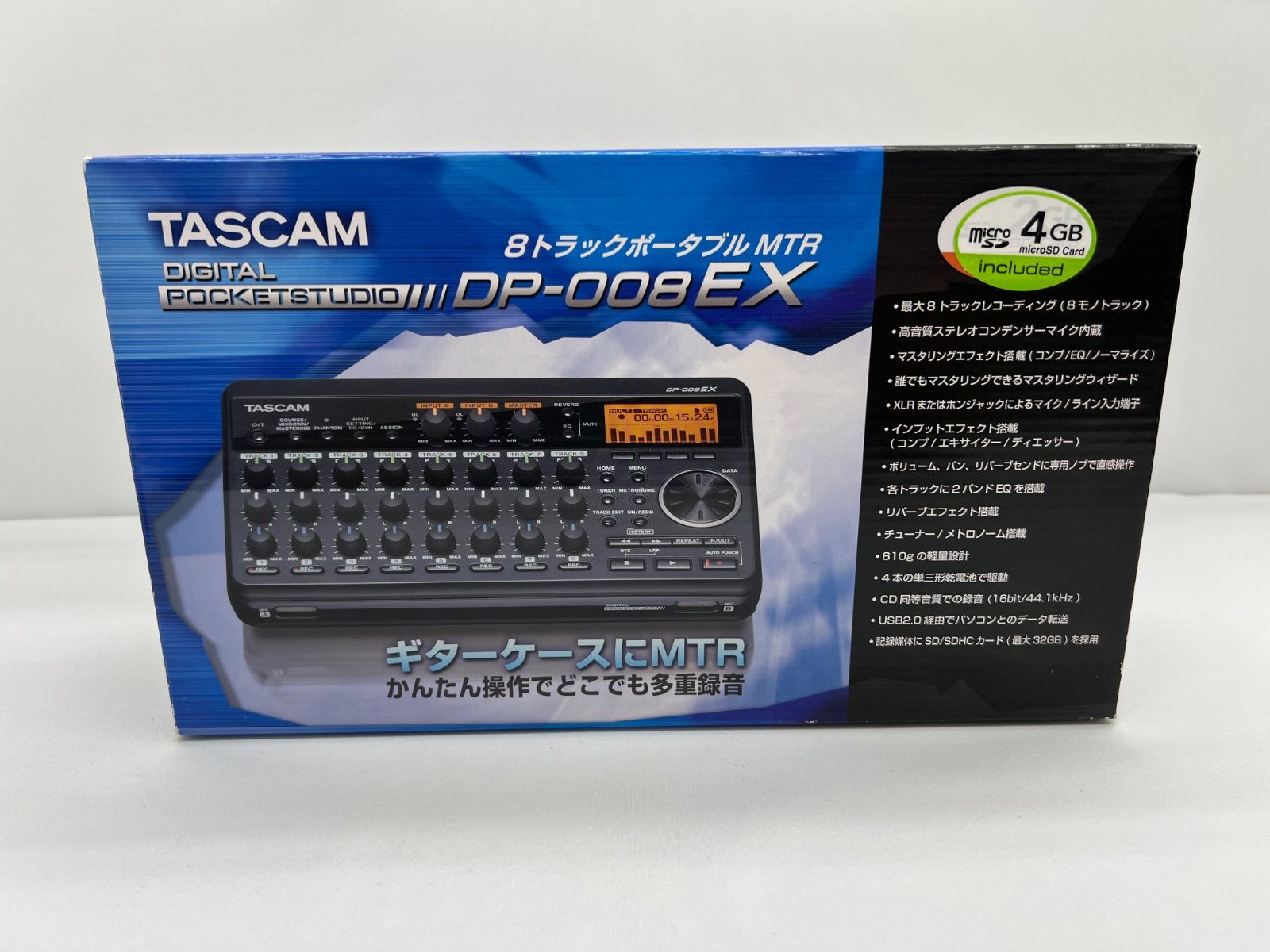 TASCAM DP-008EX マルチトラックレコーダー 本体のみ - メルカリ