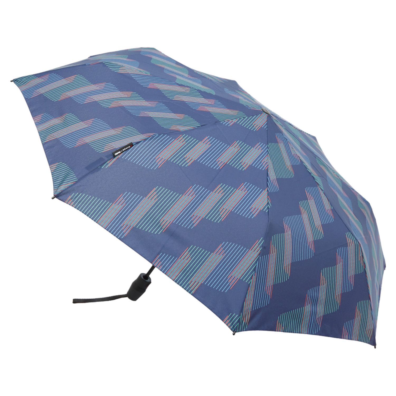 クニルプス Knirps 折りたたみ傘 折り畳み傘 軽量 コンパクト メンズ 雨傘 レディース 53cm 8本骨 ワンタッチ T.220 KNT220、オーロラ