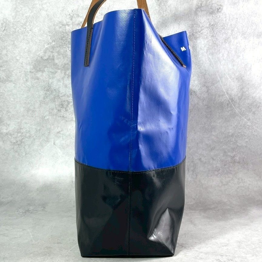 美品✨ MARNI マルニ トライベッカ TRIBECA PVCトートバッグ バイ