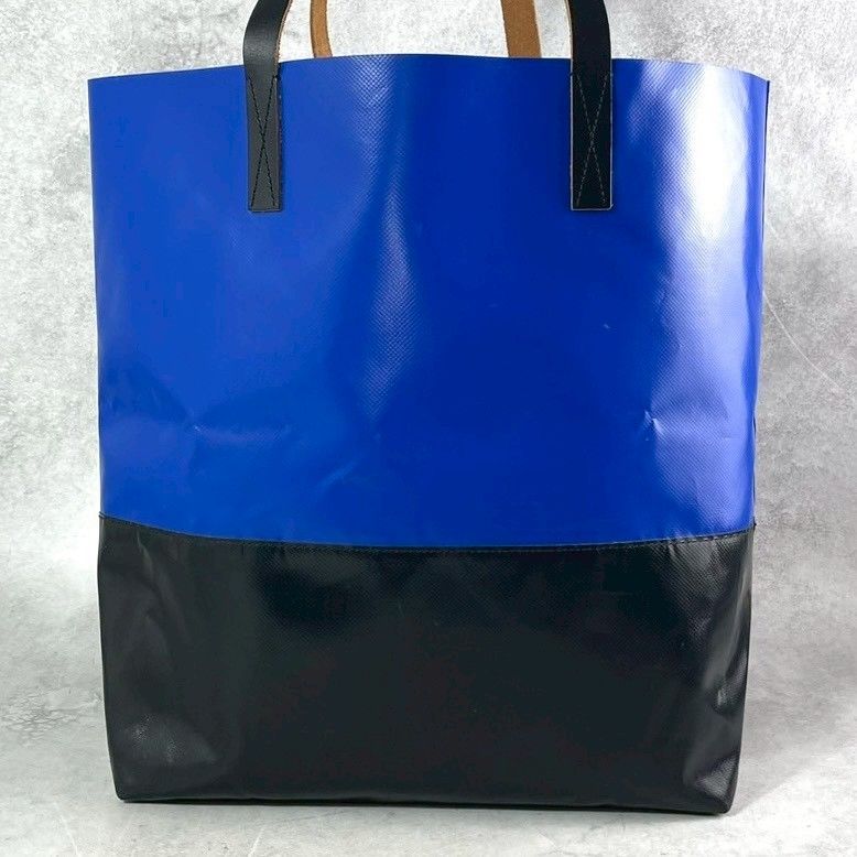 美品✨ MARNI マルニ トライベッカ TRIBECA PVCトートバッグ バイ