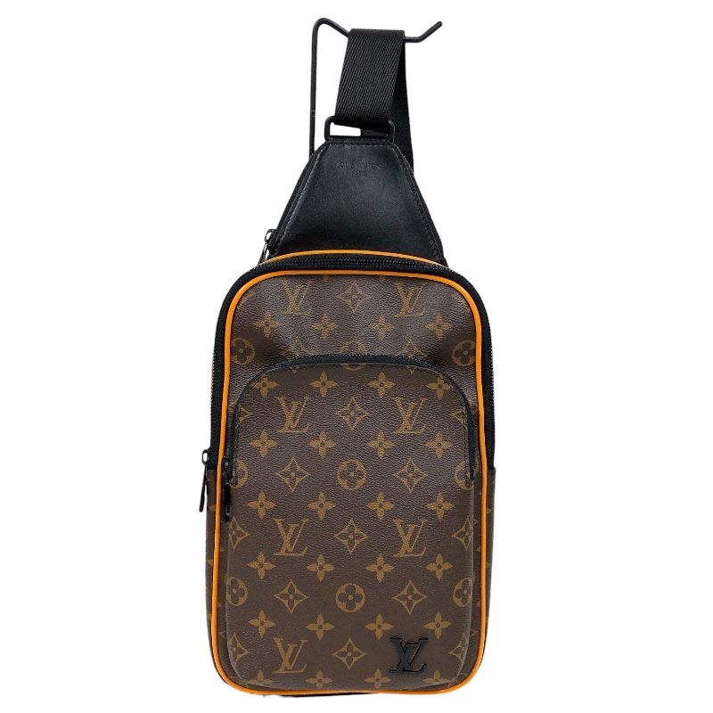 ルイ・ヴィトン LOUIS VUITTON アベニュー・スリングバッグ M46718 ブラウン モノグラム メンズ ボディバッグ