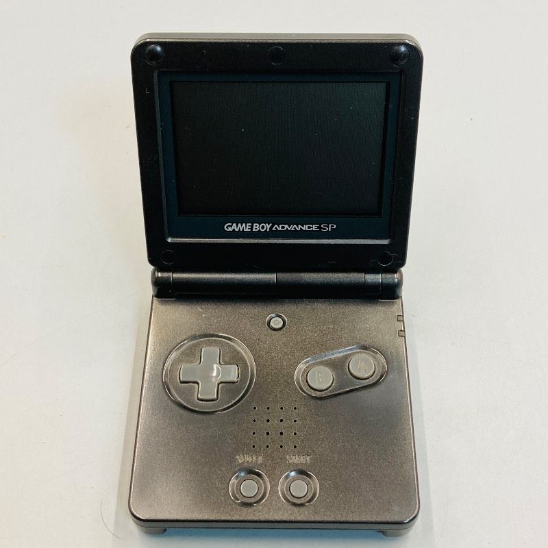 動作確認済み】任天堂 GBAハード ゲームボーイ アドバンスSP ブラック