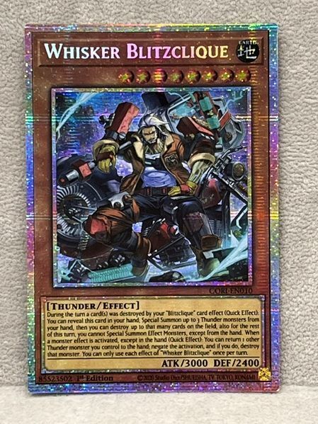 遊戯王 英語 北米版 ウィスカ・ブリッツクリーク スターライトレア 1st