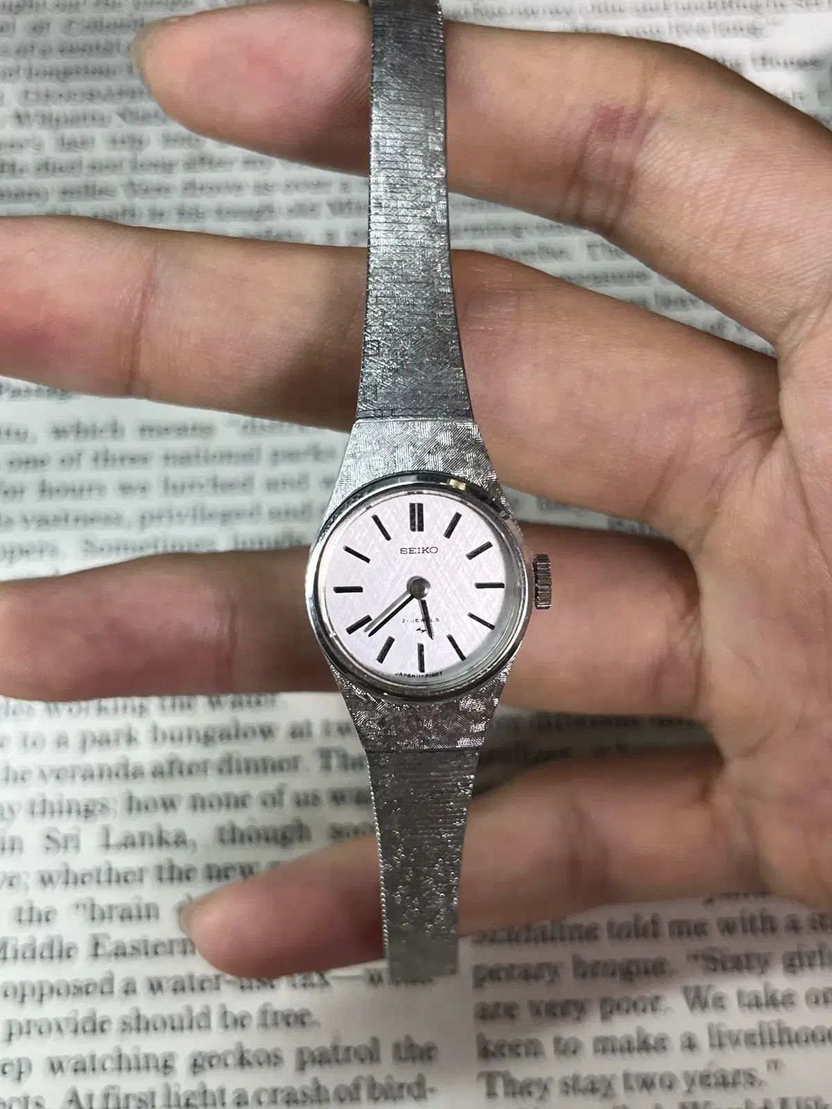 SEIKO レイ디ス 手巻き腕時計