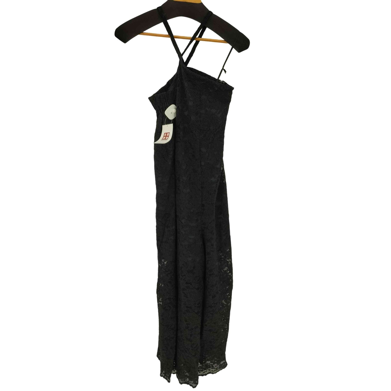 未使用Ameri★ONE SHOULDER LACE FLARE ROMPERS アメリ AMERI ONE SHOULDER LACE FLARE ROMPERS レディース JPN：S