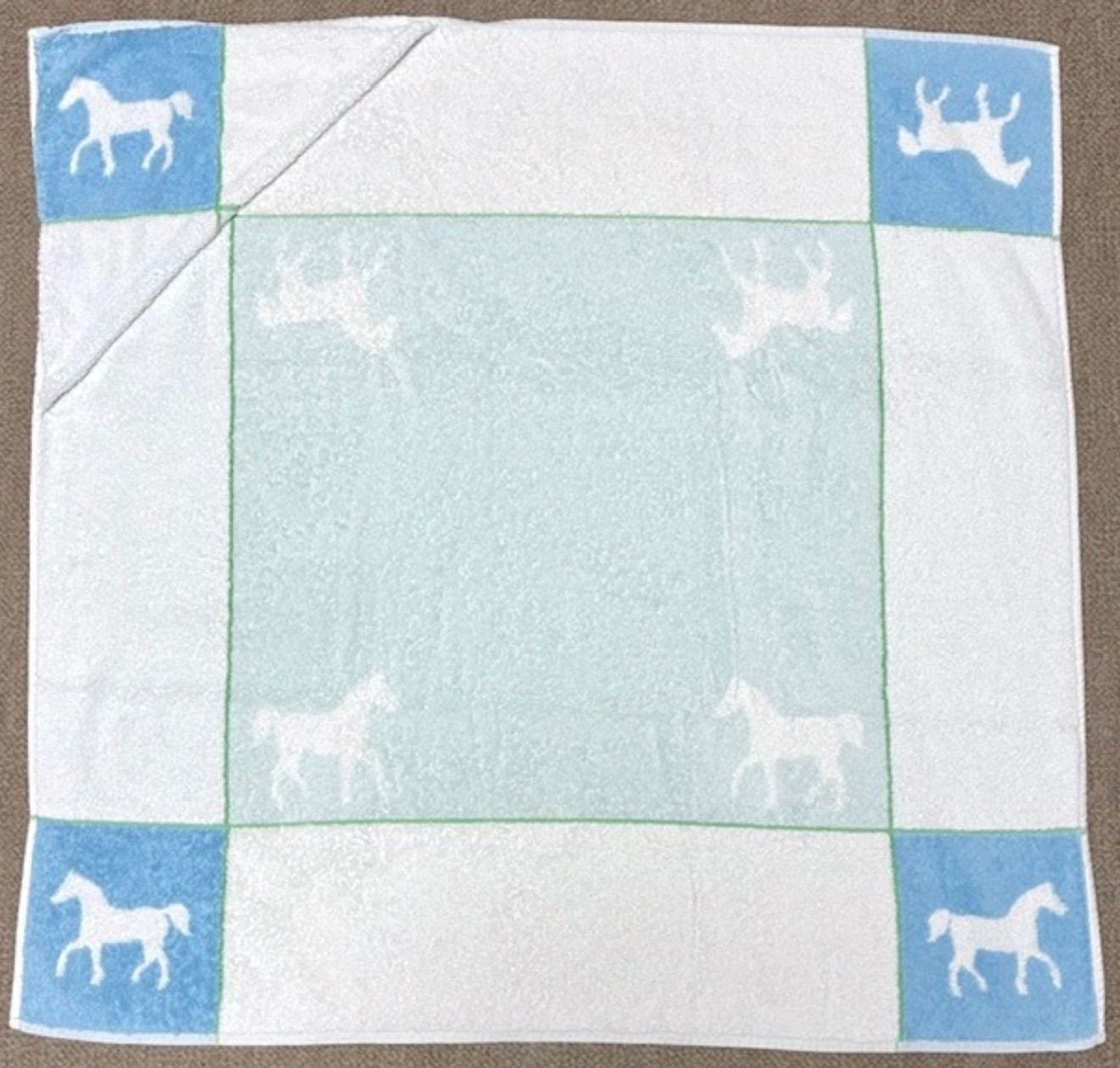 新柄！早い者勝ち！HERMES エルメス コットン100％ 馬柄 バスタオル