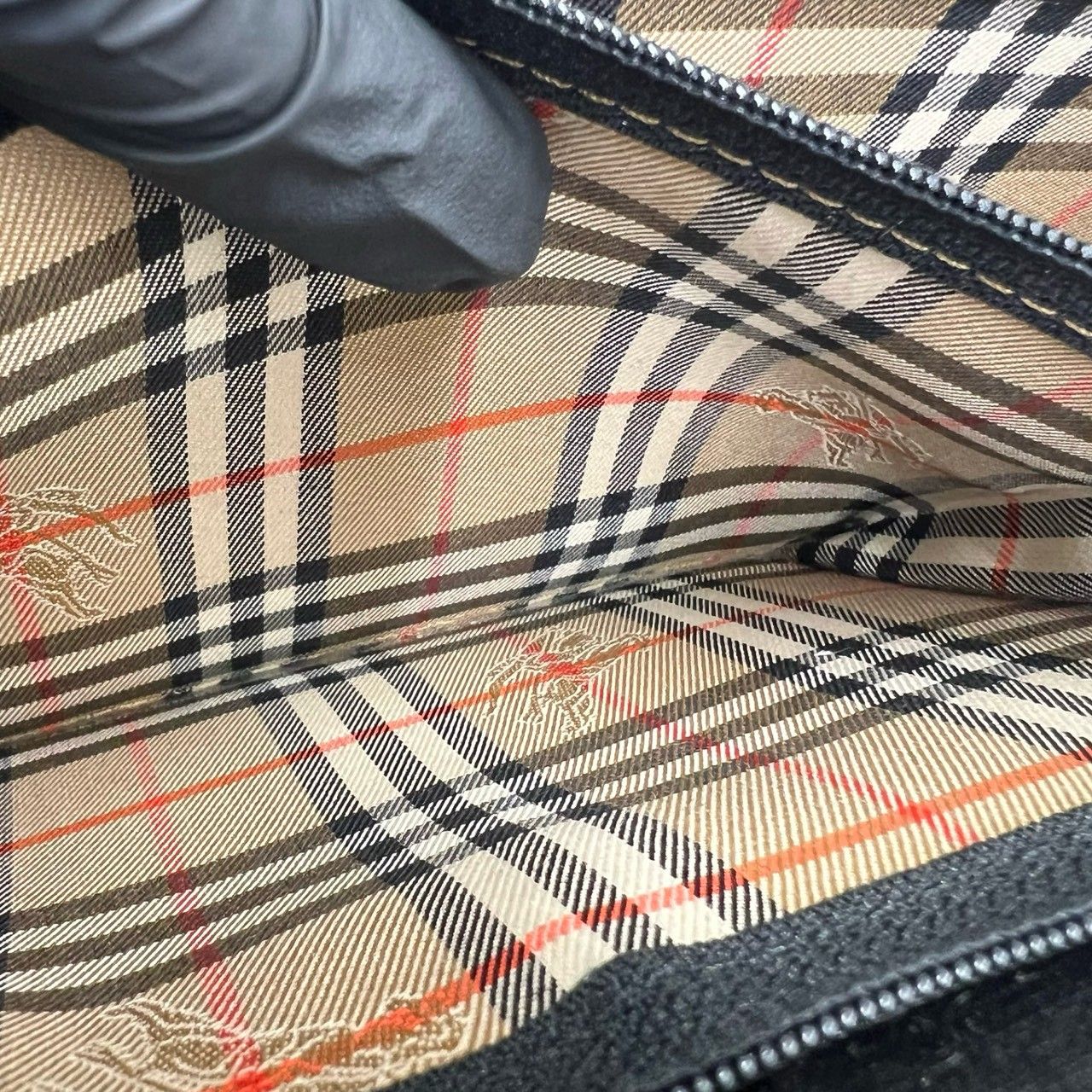 80〜90s'Burberrysチェック柄 ショルダーバッグ 極 美品 箱 袋付き Burberrys バーバリーズ ヴィンテージ ノバチェック