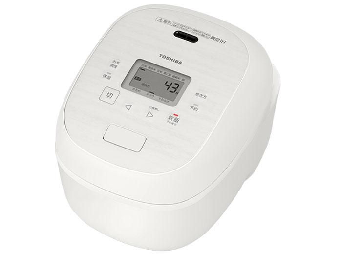 【新品・5営業日で発送】TOSHIBA 東芝 東芝 RC-10RXB(W) 真空IH炊飯器 炎 匠炊き 銅かまど丸釜 3通りの匠炊きコース 真空保温 5.5合炊き ミルキーホワイト(RC-10RXB)