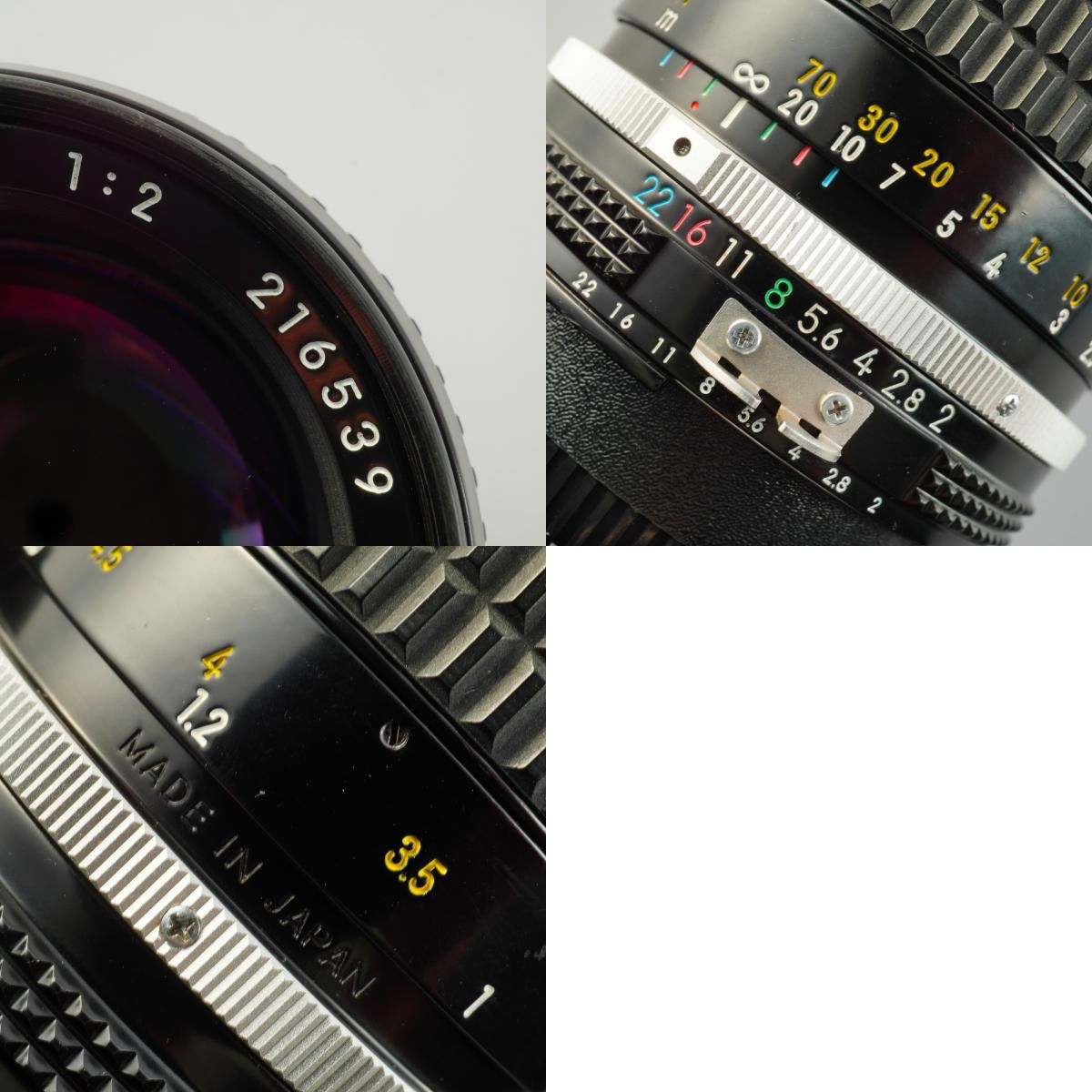 Serviced】 Nikon ニコン Ai NIKKOR 85mm F/2 単焦点レンズ - メルカリ