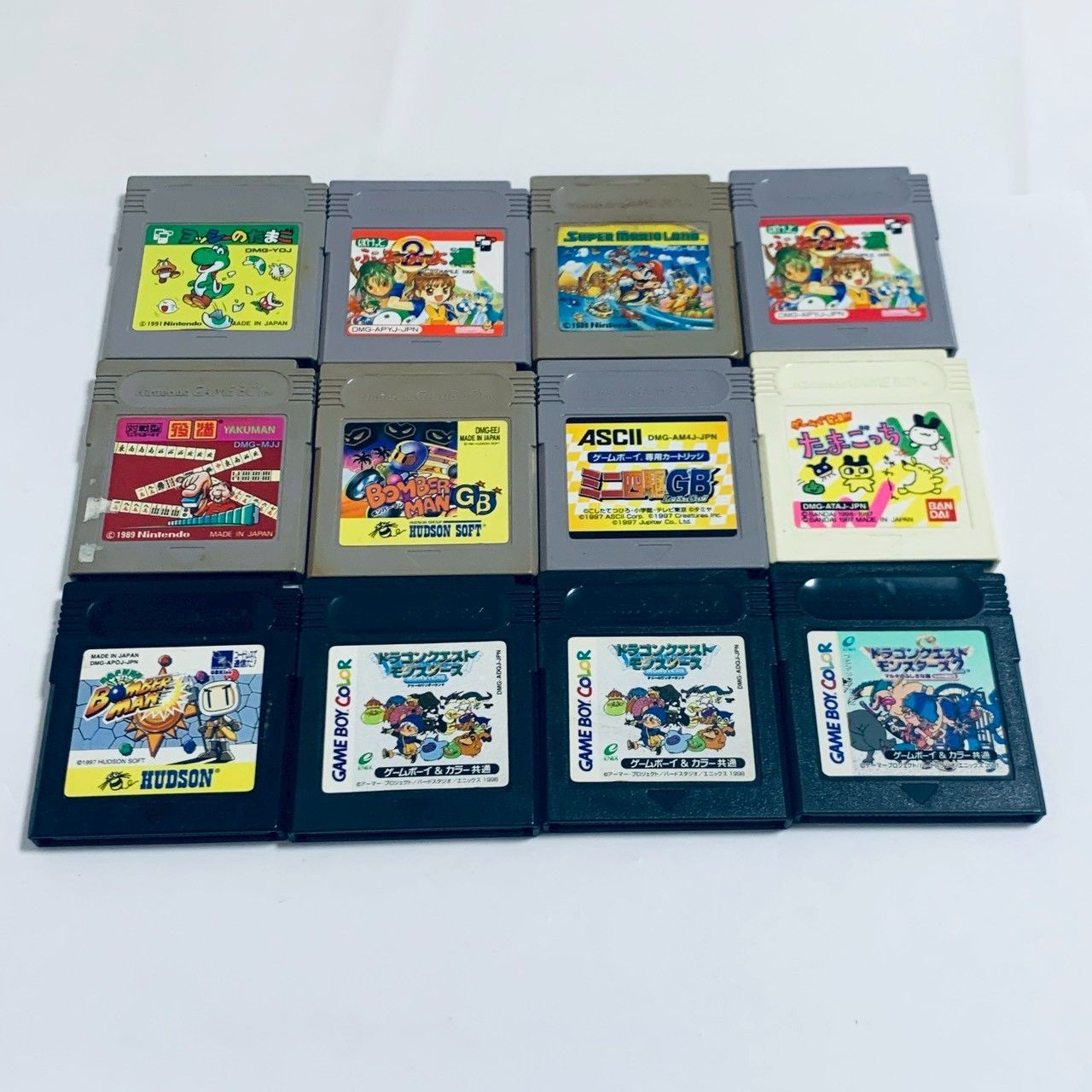 GB ゲームボーイ 12個 ソフトのみ まとめ セット 動作未確認 ジャンク