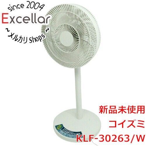 [bn:15] 【新品(開封のみ)】 KOIZUMI　リビング扇風機　KLF-30263/W　ホワイト