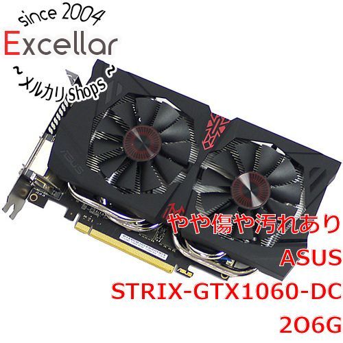 bn:3] ASUS製グラボ STRIX-GTX1060-DC2O6G PCIExp 6GB - メルカリ